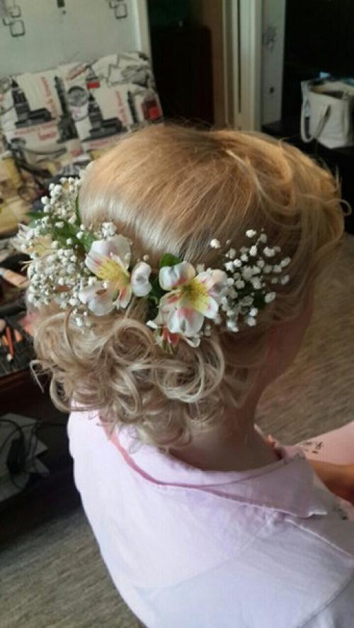 Образ невесты для красивой Ольги выполнила парикмахер - визажист Диля! 02