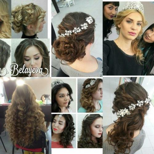 Дорогие красотки?  Мы приглашаем вас моделью на прическу и макияж всего за 500 рублей, прическа визаж = 5? 06