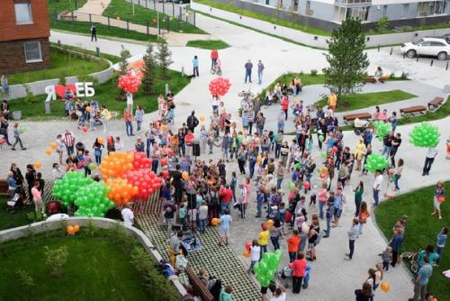 15 августа жители Европейского Берега с размахом отпраздновали двухлетие микрорайона. 04