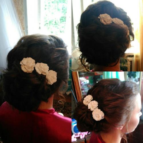 Дорогие девушки!   Мы создадим образа для вашего торжества! 01