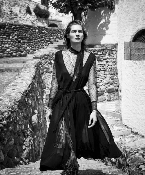 Fall Starts Here: Каролин Волтер в фотосессии Натаниеля голдберга для Harper's Bazaar US September 2015. 07