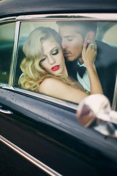 Макияж и прическа в ретро стиле. Свадьба в стиле ретро.