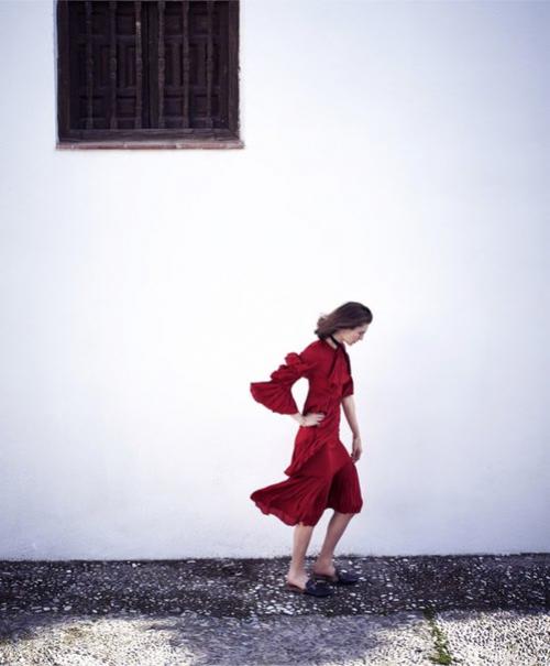 Fall Starts Here: Каролин Волтер в фотосессии Натаниеля голдберга для Harper's Bazaar US September 2015. 06