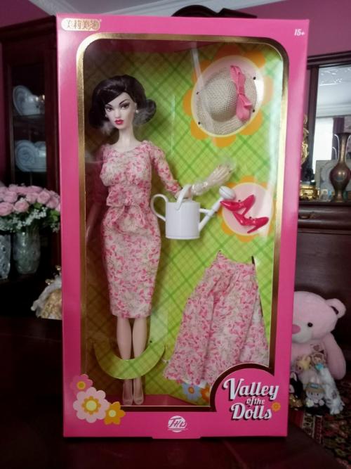 И мы начнём с куклы JHD Mary Macy Garden Party Pink Blossoms от Mizi Dolls.
