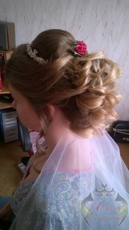 Сегодня у меня была вот такая очаровательная и красивая невеста Людмила. 04