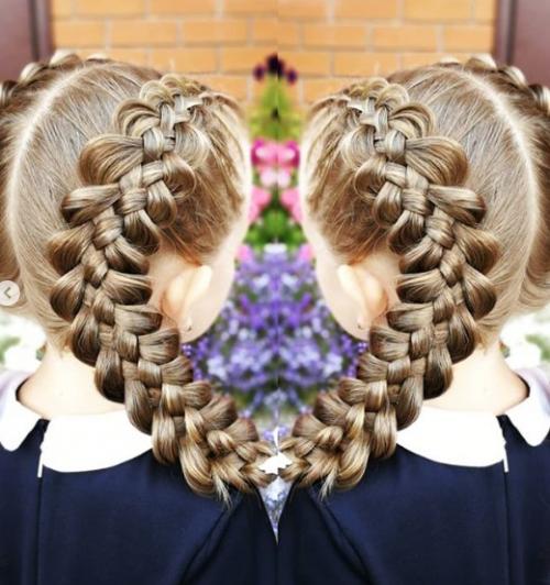 Прически в школу 2018 для любого возраста. 02 Прически в школу 2018 для любого возраста. 02