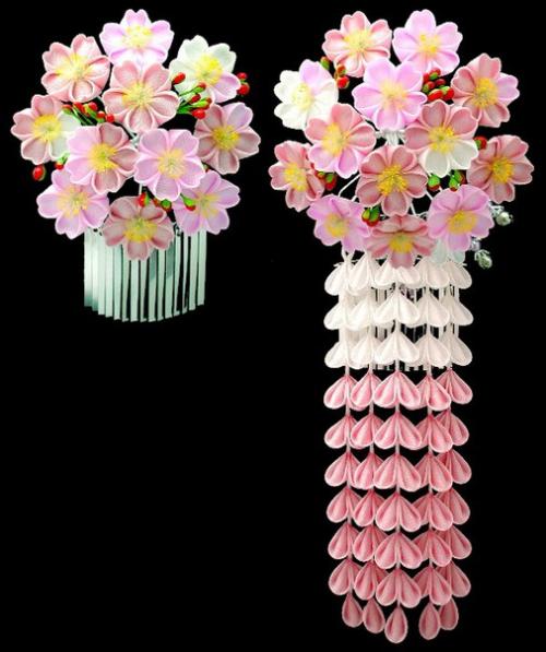 Канзаши (Kanzashi, кандзаси) - это не только тканевые цветы, не только заколки и украшения, канзаши - это настоящее искусство. 02 Канзаши (Kanzashi, кандзаси) - это не только тканевые цветы, не только заколки и украшения, канзаши - это настоящее искусство. 02