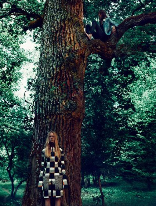 Камилла кристенсен в фотосессии дуэта Boe Marion для Elle Sweden October 2015. 06