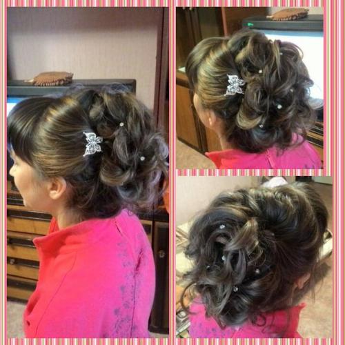 Красоточки) прически, макияж от 400 р) приятные цены для невест всю осень выезд. 01