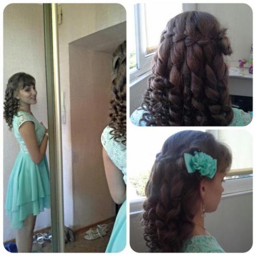 Могу:  Укладки, локоны, прически на основе кос, свадебные и вечерние прически;. 06